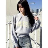 ライトグレー | PRESH short ニットパーカー | GYDA