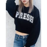 ブラック | PRESH short ニットパーカー | GYDA