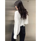 シャギージャカードheart ニットトップス | GYDA | 詳細画像10 