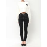 シャギージャカードheart ニットトップス | GYDA | 詳細画像24 