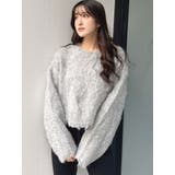 モヘアタッチシャギーショートニットトップス【WEB限定】 | GYDA | 詳細画像10