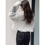 モヘアタッチシャギーショートニットトップス【WEB限定】 | GYDA | 詳細画像11