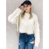 モヘアタッチシャギーショートニットトップス【WEB限定】 | GYDA | 詳細画像2