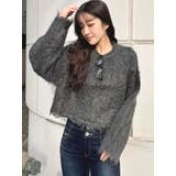 モヘアタッチシャギーショートニットトップス【WEB限定】 | GYDA | 詳細画像24