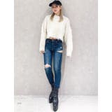モヘアタッチシャギーショートニットトップス【WEB限定】 | GYDA | 詳細画像6