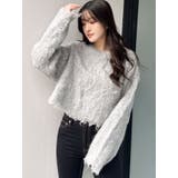 モヘアタッチシャギーショートニットトップス【WEB限定】 | GYDA | 詳細画像9