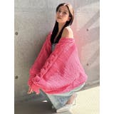 バルーンスリーブケーブルニットボレロ | GYDA | 詳細画像19 