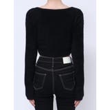 Symmetry GYDA embroideryシャギーニットカーディガン【SE… | GYDA | 詳細画像27