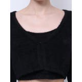 Symmetry GYDA embroideryシャギーニットカーディガン【SE… | GYDA | 詳細画像28