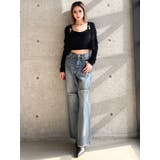 Symmetry GYDA embroideryシャギーニットカーディガン【SE… | GYDA | 詳細画像5