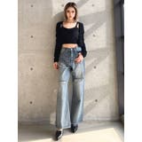 Symmetry GYDA embroideryシャギーニットカーディガン【SE… | GYDA | 詳細画像6