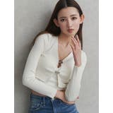 GDチャームニットカーディガン | GYDA | 詳細画像2 