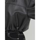 Sleeve Studs フェイクレザージャケット | GYDA | 詳細画像29