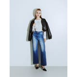 Sleeve Studs フェイクレザージャケット | GYDA | 詳細画像40