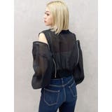 SymmetryGYDA ZIP デザインシアーブルゾン | GYDA | 詳細画像10 