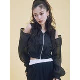 SymmetryGYDA ZIP デザインシアーブルゾン | GYDA | 詳細画像2 
