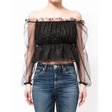 ラメチュールオフショルブラウス | GYDA | 詳細画像15 