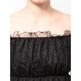 ラメチュールオフショルブラウス | GYDA | 詳細画像18 