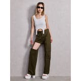 アシンメトリーラインパディングチャンキーサンダル | GYDA | 詳細画像13 