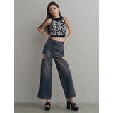 アシンメトリーラインパディングチャンキーサンダル | GYDA | 詳細画像16 