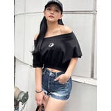 ハイウエストBACK RIPPEDデニムショートパンツ | GYDA | 詳細画像14