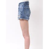 ハイウエストBACK RIPPEDデニムショートパンツ | GYDA | 詳細画像32