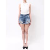 ハイウエストBACK RIPPEDデニムショートパンツ | GYDA | 詳細画像39