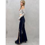 ハイウエストSIDEフリンジフレアデニムパンツ | GYDA | 詳細画像13