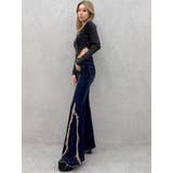 ハイウエストSIDEフリンジフレアデニムパンツ | GYDA | 詳細画像17