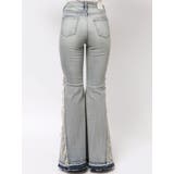 ハイウエストSIDEフリンジフレアデニムパンツ | GYDA | 詳細画像42