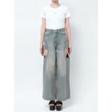 ハイウエストサイドオープンデニムワイドパンツ | GYDA | 詳細画像22