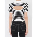 BACK OPENハーフスリーブPOLOニットトップス | GYDA | 詳細画像42