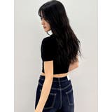 Gydaパフスリーブニットトップス | GYDA | 詳細画像13 