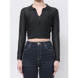 シアーニットポロトップス | GYDA | 詳細画像24 