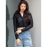 シアーニットポロトップス | GYDA | 詳細画像7 