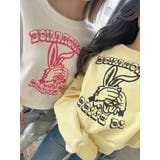 ignorance BUNNYショートスウェットトップス | GYDA | 詳細画像2