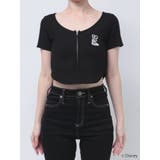 Mickey Mouse / フロントZIPワッフルトップス | GYDA | 詳細画像17 