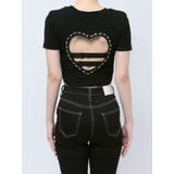 BACK OPEN bijou heartトップス | GYDA | 詳細画像19