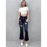 BACK OPEN bijou heartトップス | GYDA | 詳細画像8