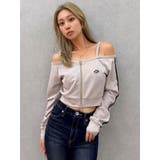 GD track 2ラインオフショルトップス | GYDA | 詳細画像13 