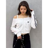 GD track 2ラインオフショルトップス | GYDA | 詳細画像3 