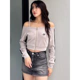 GD track 2ラインオフショルトップス | GYDA | 詳細画像35 