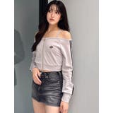 GD track 2ラインオフショルトップス | GYDA | 詳細画像36 