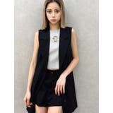 ブラック | ノースリーブジャケット【SETUP着用可】 | GYDA