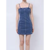 GD SIDE 2ラインカットデニムベアワンピース【SETUP着用可】 | GYDA | 詳細画像18