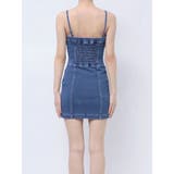 GD SIDE 2ラインカットデニムベアワンピース【SETUP着用可】 | GYDA | 詳細画像20