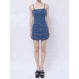 GD SIDE 2ラインカットデニムベアワンピース【SETUP着用可】 | GYDA | 詳細画像28