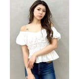 GDチャームオフショルブラウス | GYDA | 詳細画像6