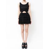 Mix material フリルデザインショートパンツ | GYDA | 詳細画像25 