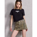 leopard patternスカートライクショートパンツ | GYDA | 詳細画像13